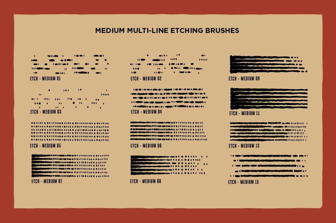 Grave Etcher | Engraving Brushes for Affinity Designer - Image 12