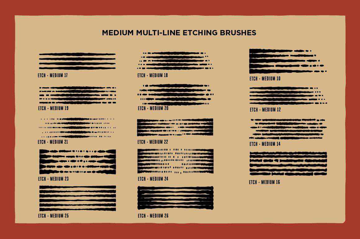Grave Etcher | Engraving Brushes for Affinity Designer - Image 13