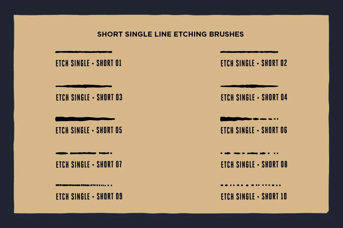 Grave Etcher | Engraving Brushes for Affinity Designer - Image 17