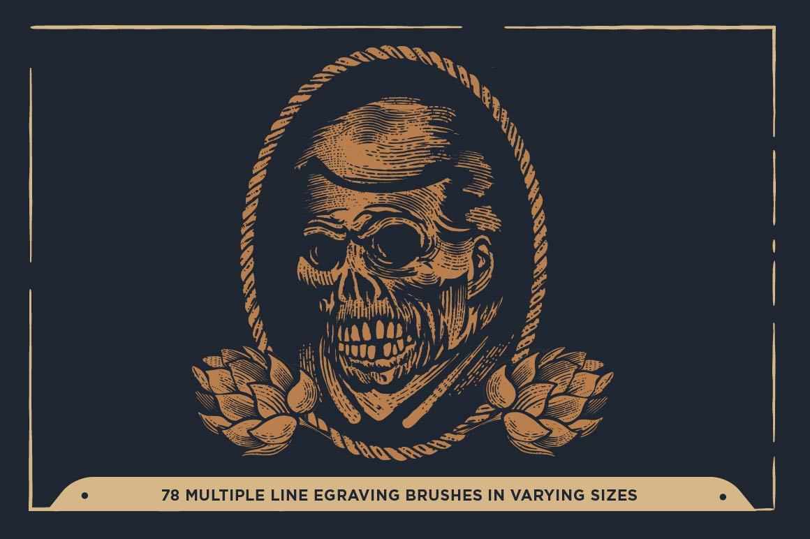 Grave Etcher | Engraving Brushes for Affinity Designer - Image 5
