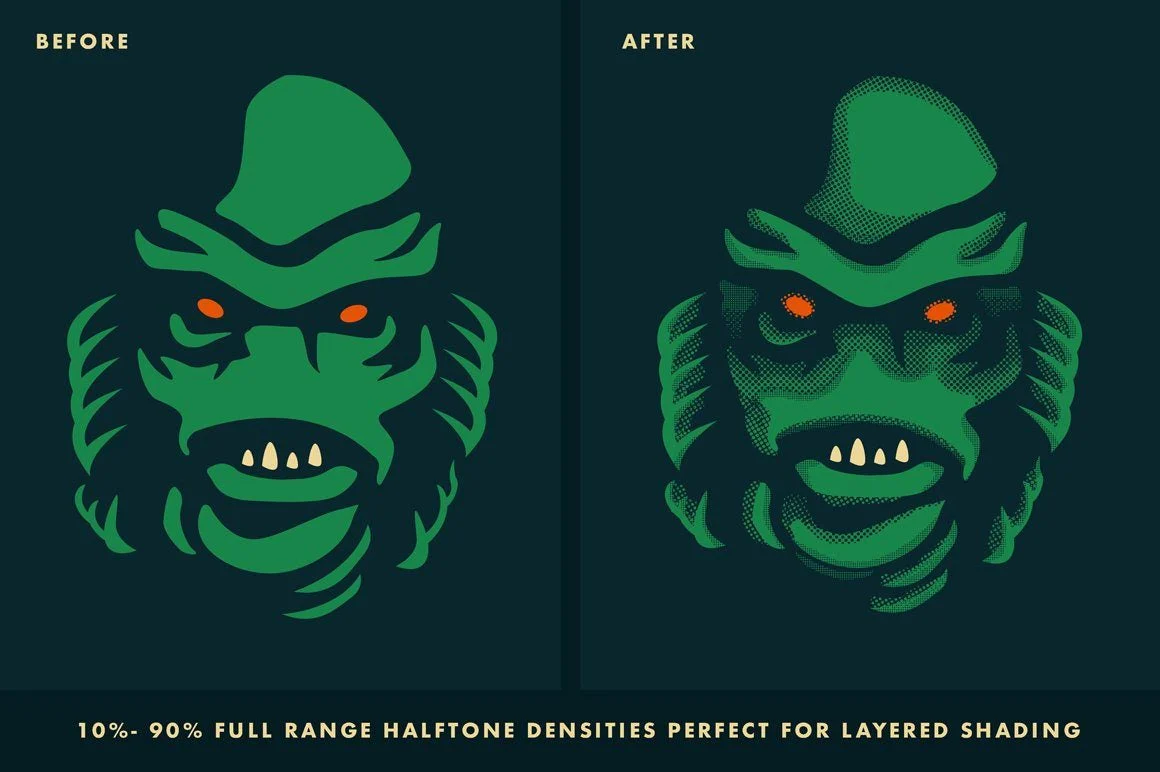 Horrific Halftones for Affinity Designer - Image 9