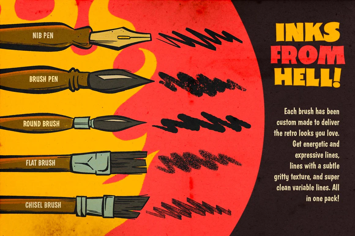 Inferno Ink for Procreate - Image 5