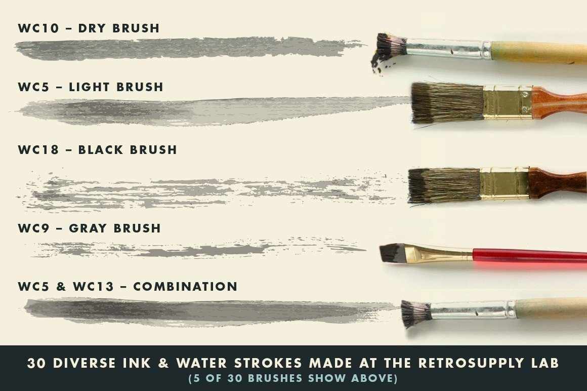 InkWash | Vector Ink and Water Brushes for Affinity Designer - Image 3