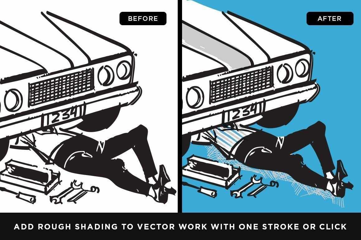 Irvington High Vector Brushes for Adobe Illustrator - Image 5