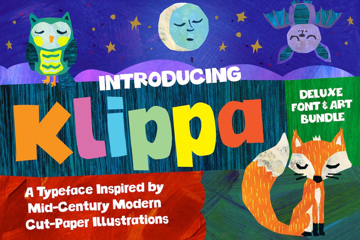 Klippa Typeface & Deluxe Art Bundle - Image 2