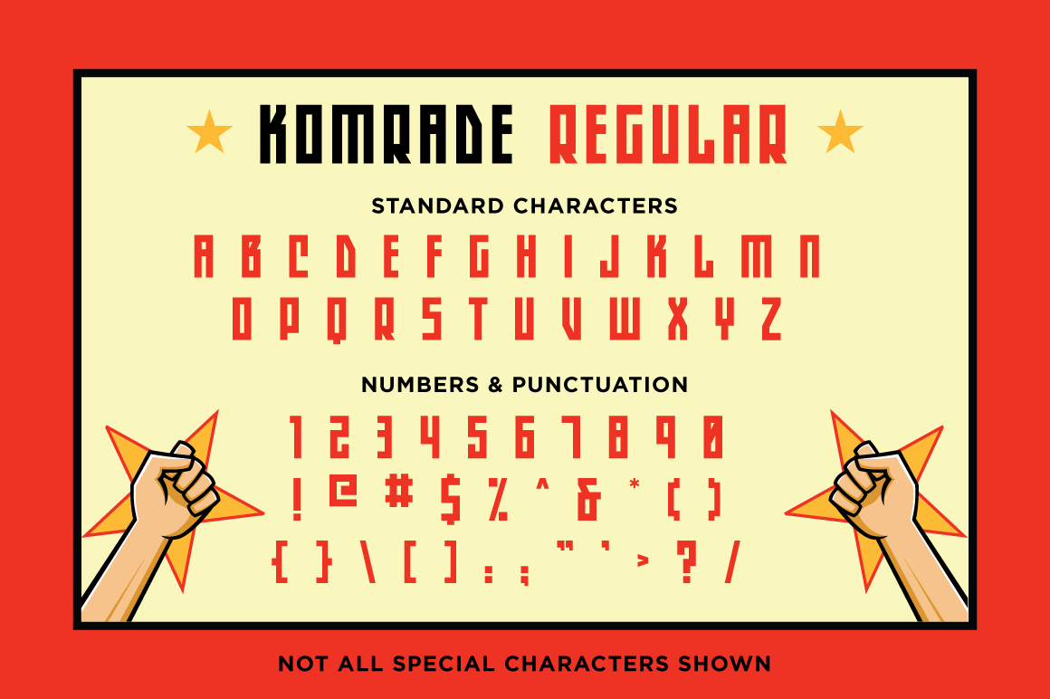 Komrade Font - Image 2