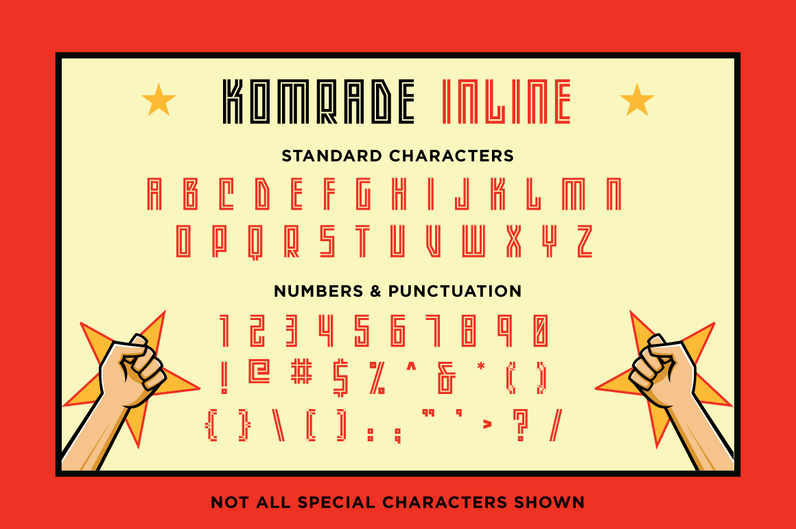 Komrade Font - Image 3