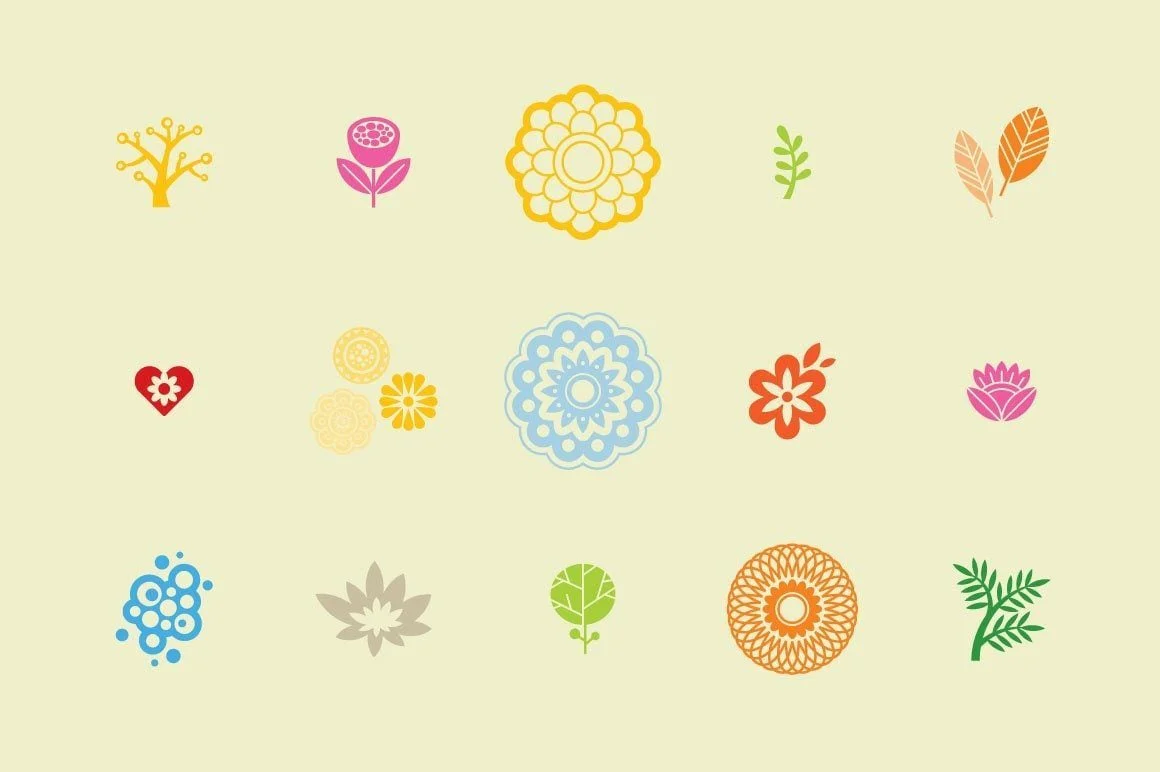 The Mid-Century Nature Vector Art Kit for Adobe Illustrator - Image 10