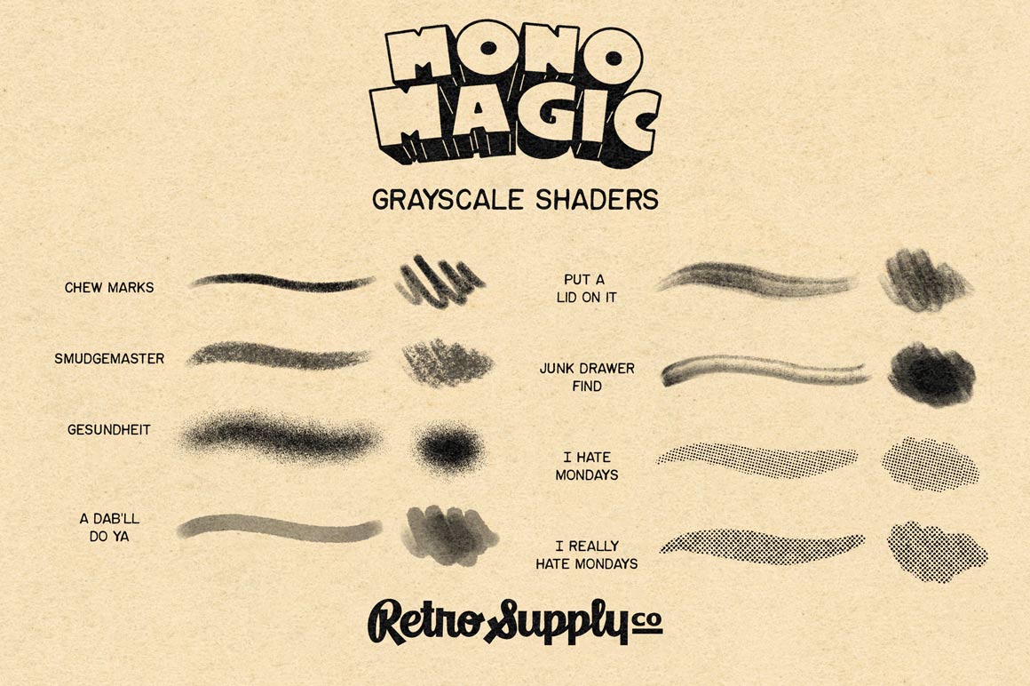 MonoMagic Inking Brushes for Procreate - Image 4