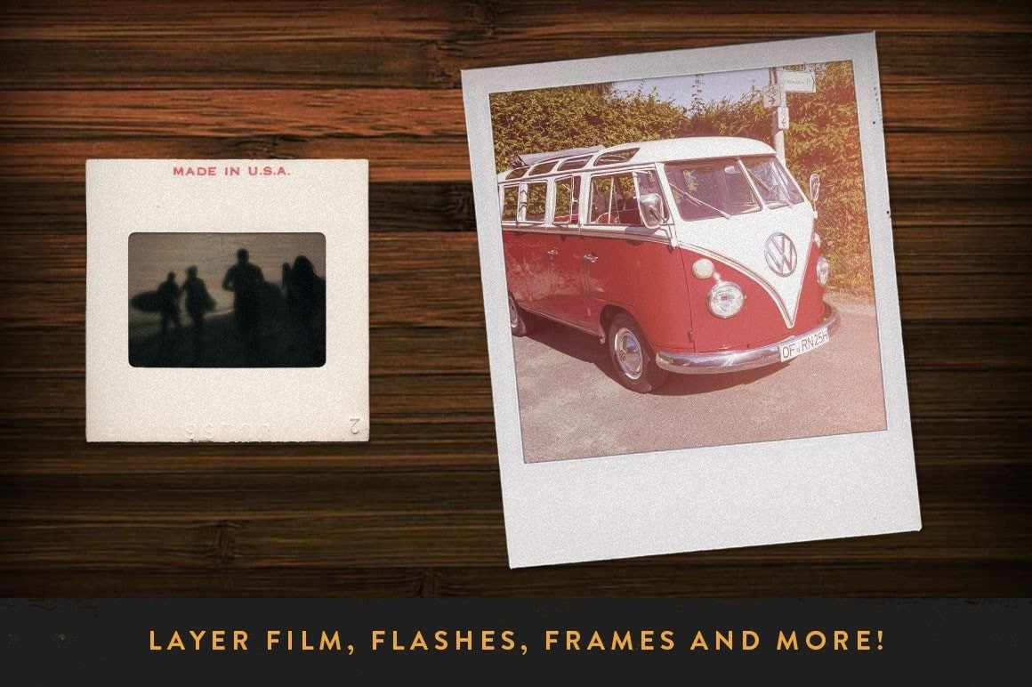 RetroLab Premium Photo Effect Kit for Adobe Photoshop - Image 8