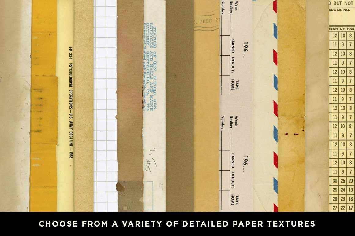 Paper Artifacts | Texture & Ephemera Bundle - Image 3