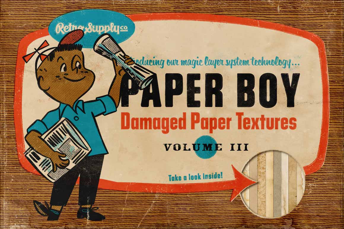 Paper Boy Paper Texture Bundle for Affinity - Image 8