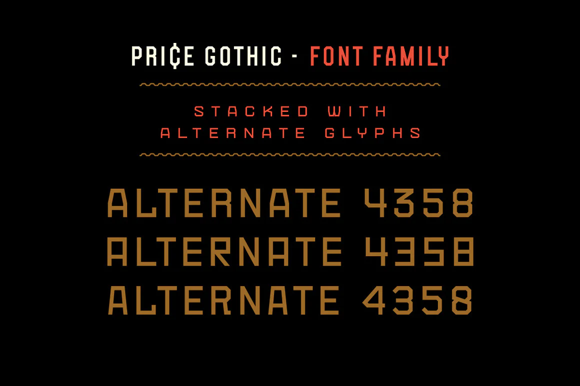 Price Deluxe Font Bundle - Image 106