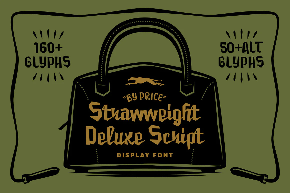Price Deluxe Font Bundle - Image 123