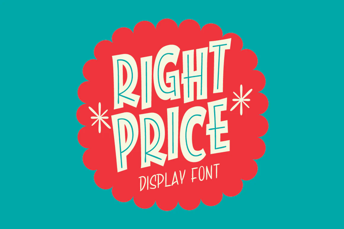 Price Deluxe Font Bundle - Image 72
