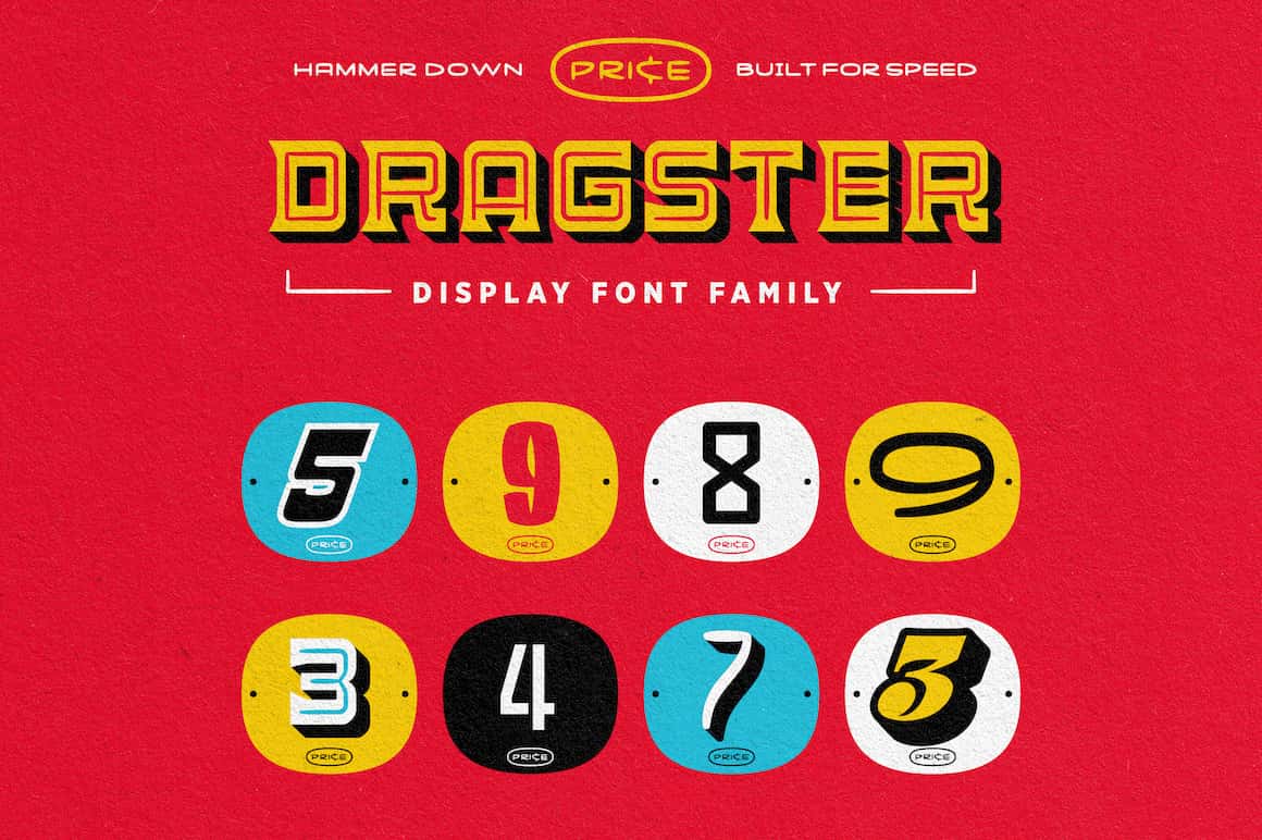 Price Deluxe Font Bundle - Image 78