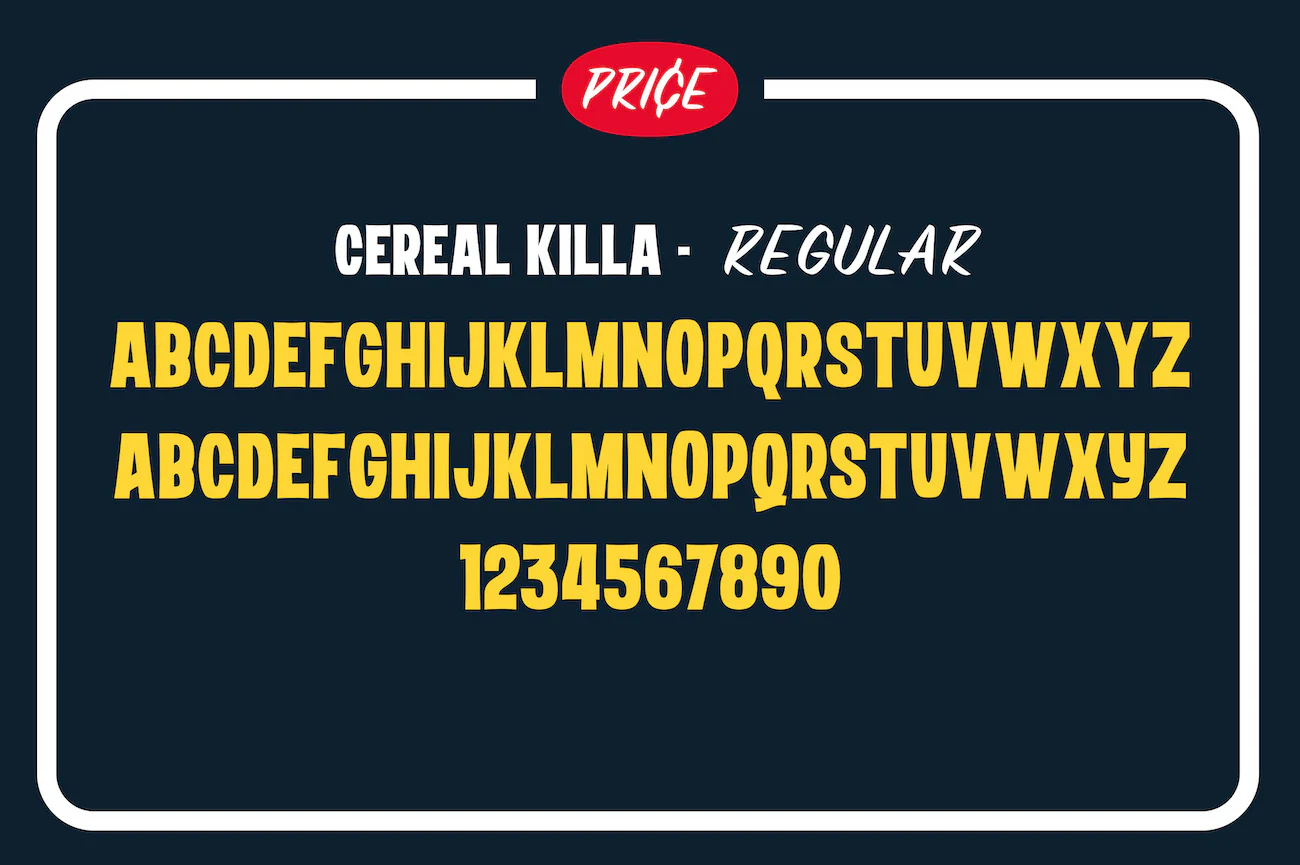 Price Deluxe Font Bundle - Image 86
