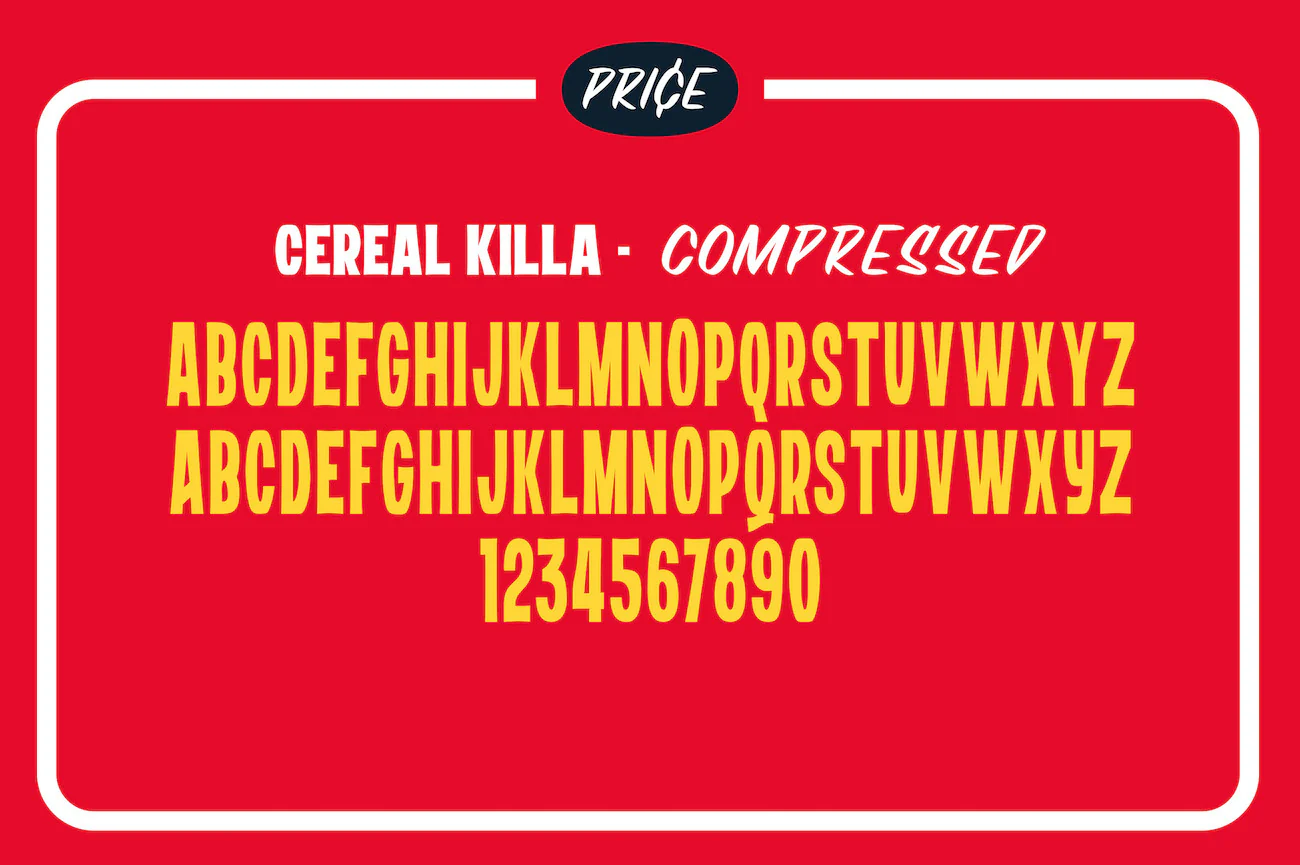 Price Deluxe Font Bundle - Image 89