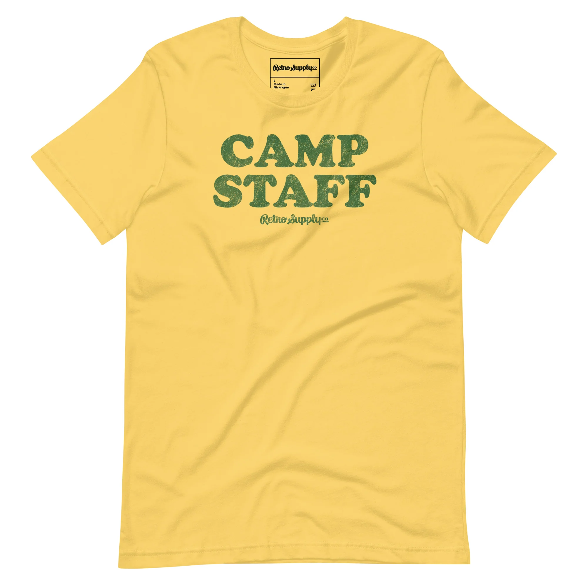 Retro Graphic Camp Staff T-Shirt - Image 4