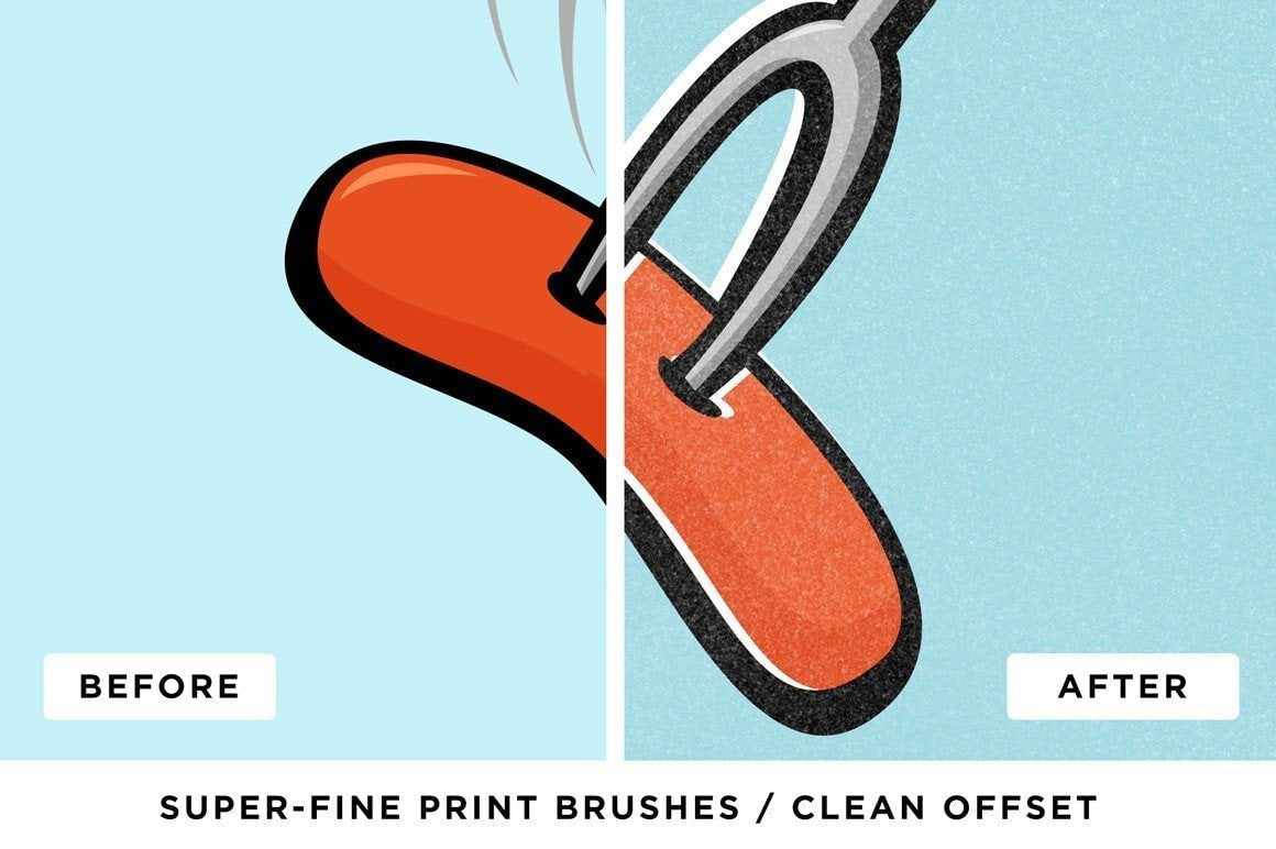 Retro-Matic - Realistic Ink Offset for Adobe Photoshop - Image 3