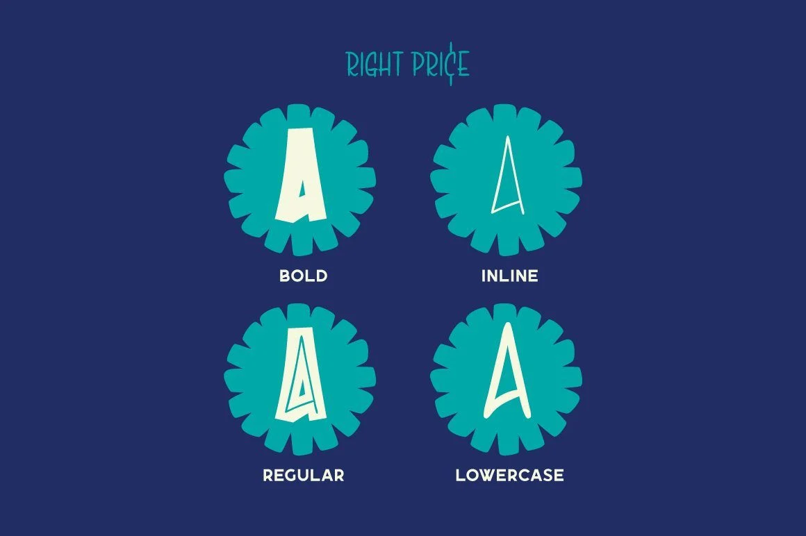 Right Price Font - Image 7
