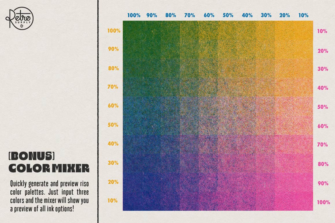 Risograph Print Pack for Procreate - Image 7