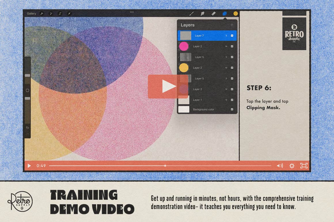 Risograph Print Pack for Procreate - Image 8