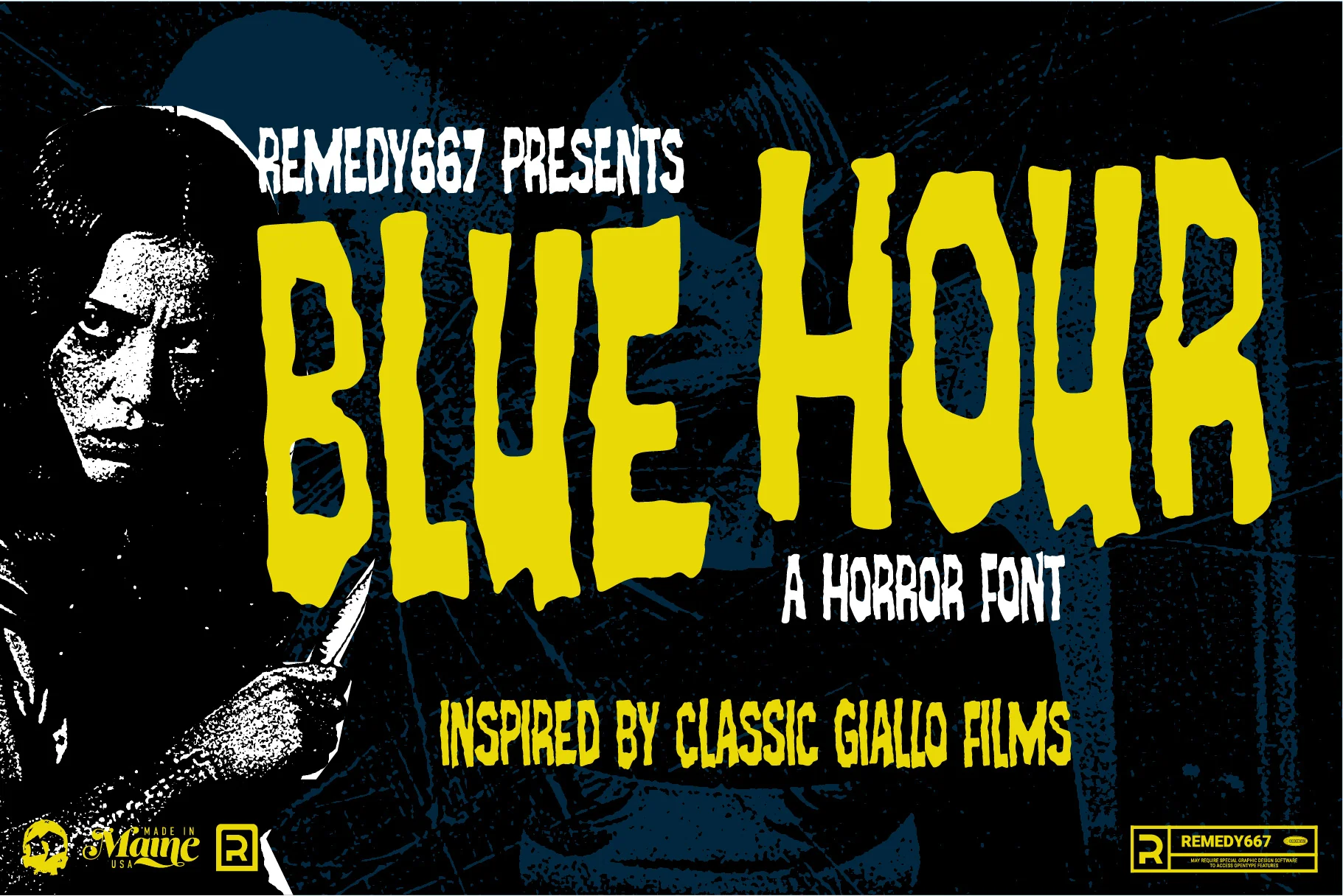 Route 666 Horror Font Bundle - Image 11