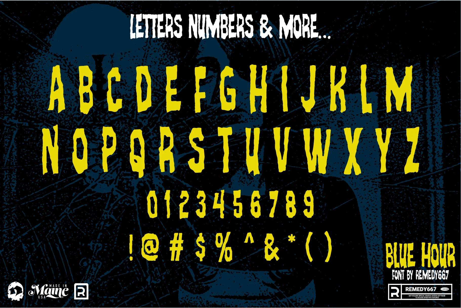 Route 666 Horror Font Bundle - Image 14