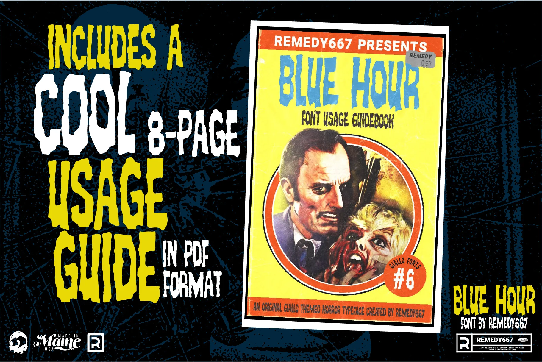 Route 666 Horror Font Bundle - Image 15