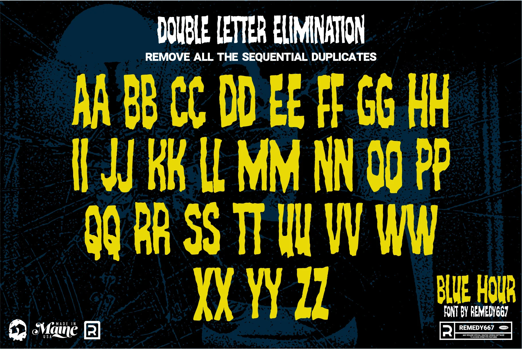 Route 666 Horror Font Bundle - Image 17