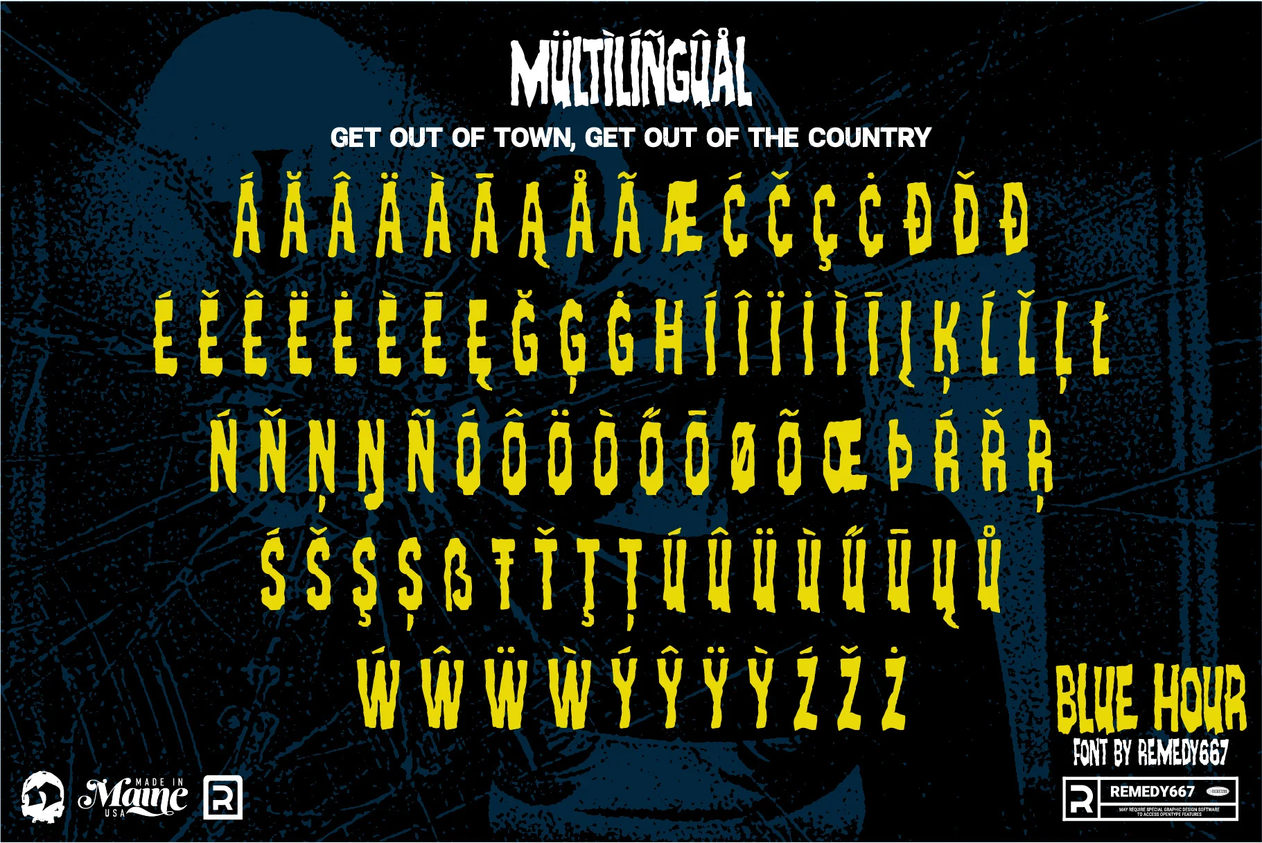 Route 666 Horror Font Bundle - Image 18