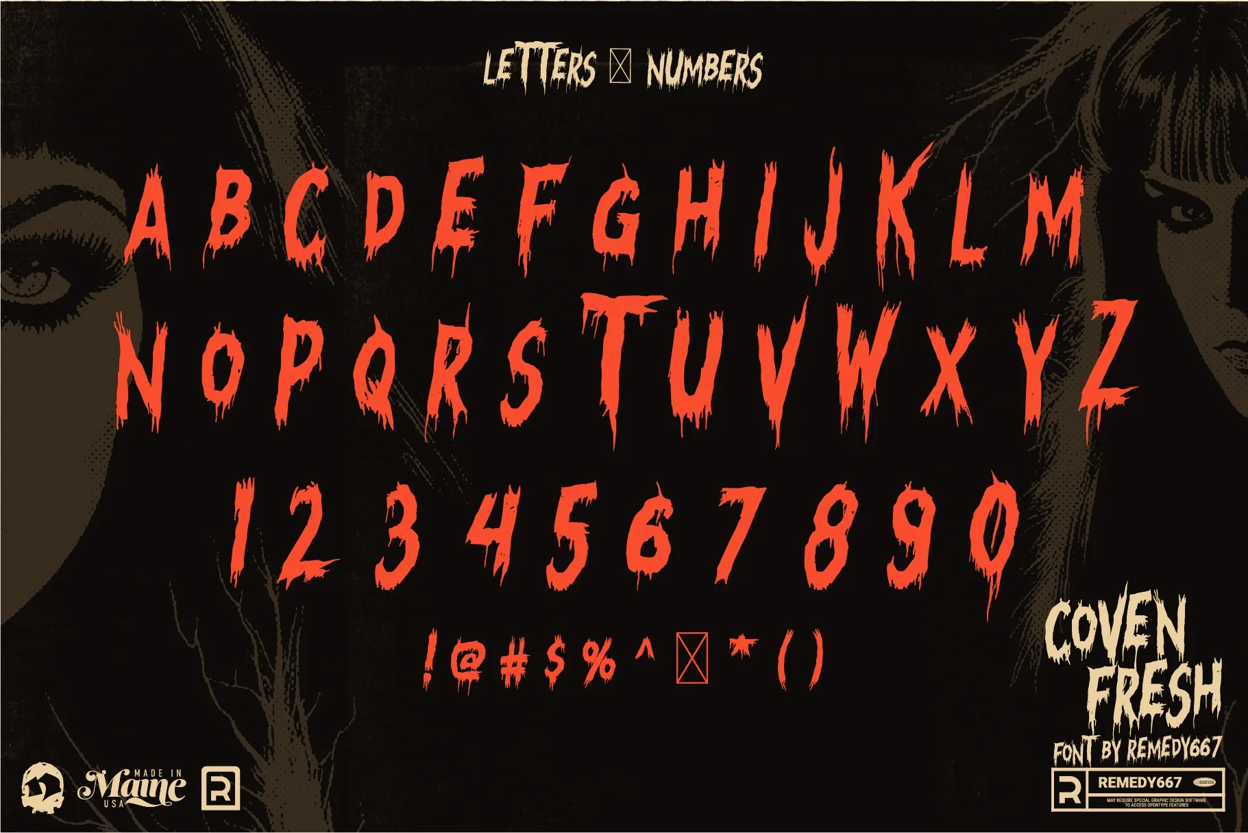 Route 666 Horror Font Bundle - Image 23