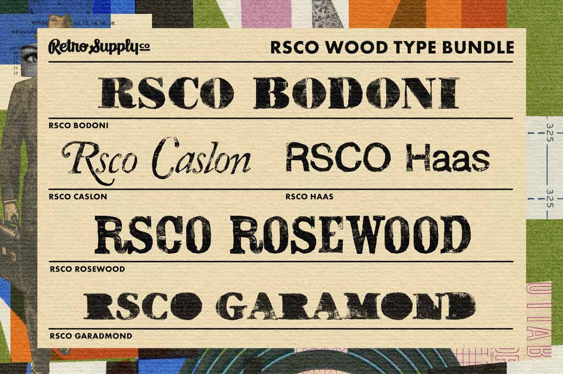 RSCO Wood Type Bundle - Image 2