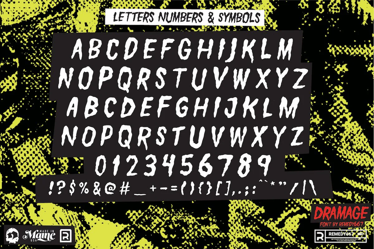 Satanic Panic Font Bundle - Image 25