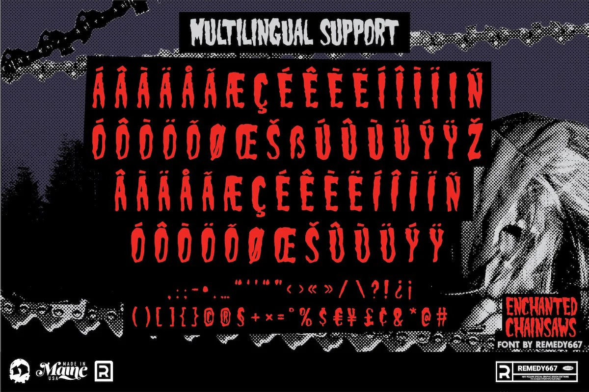 Satanic Panic Font Bundle - Image 31
