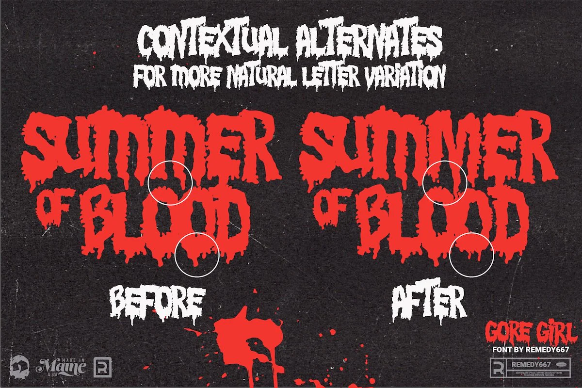 Satanic Panic Font Bundle - Image 34