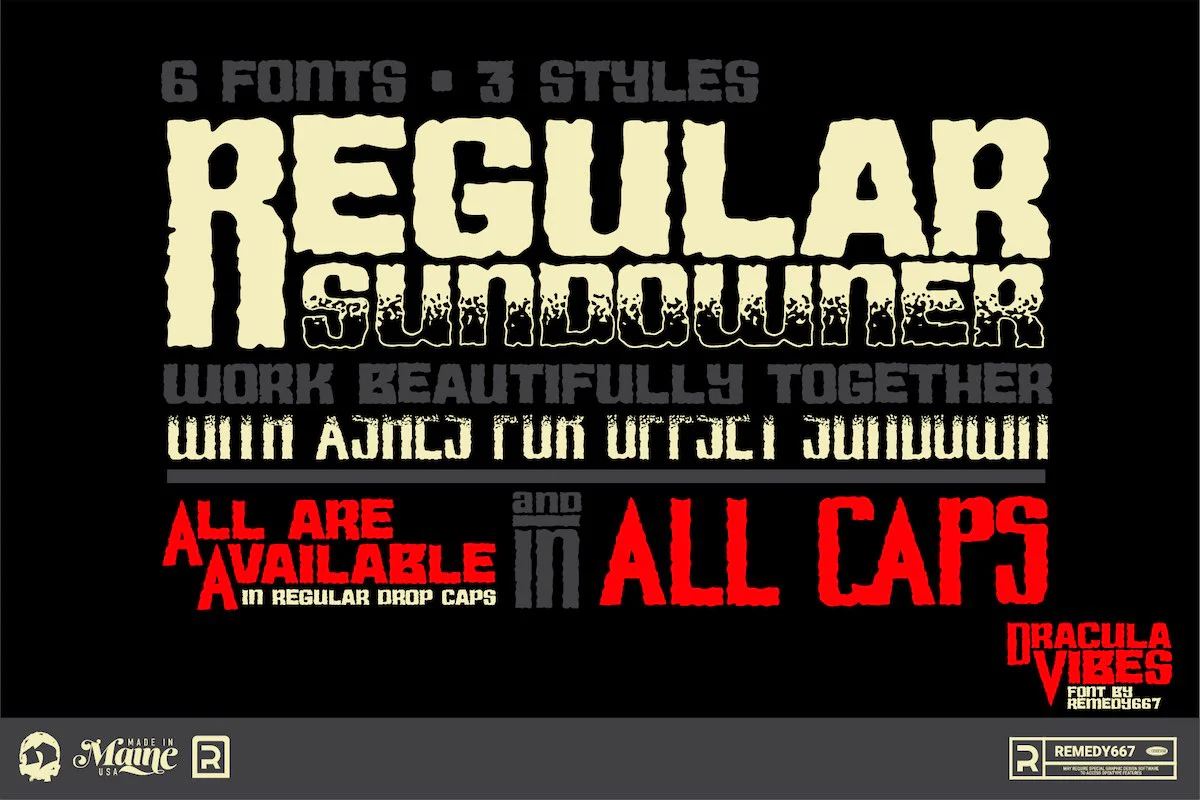 Satanic Panic Font Bundle - Image 4