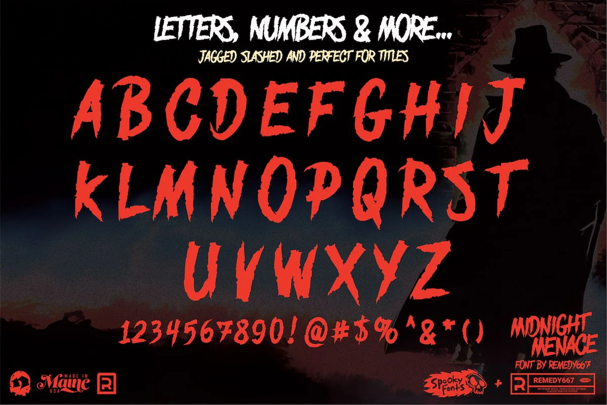 Satanic Panic Font Bundle - Image 41