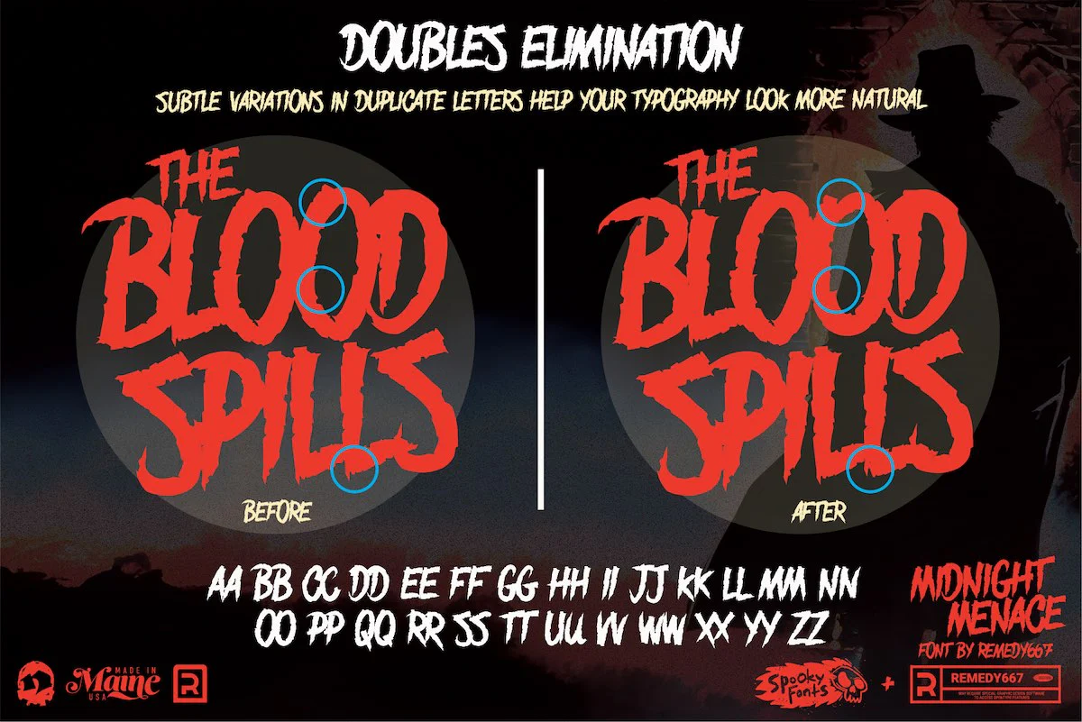 Satanic Panic Font Bundle - Image 42