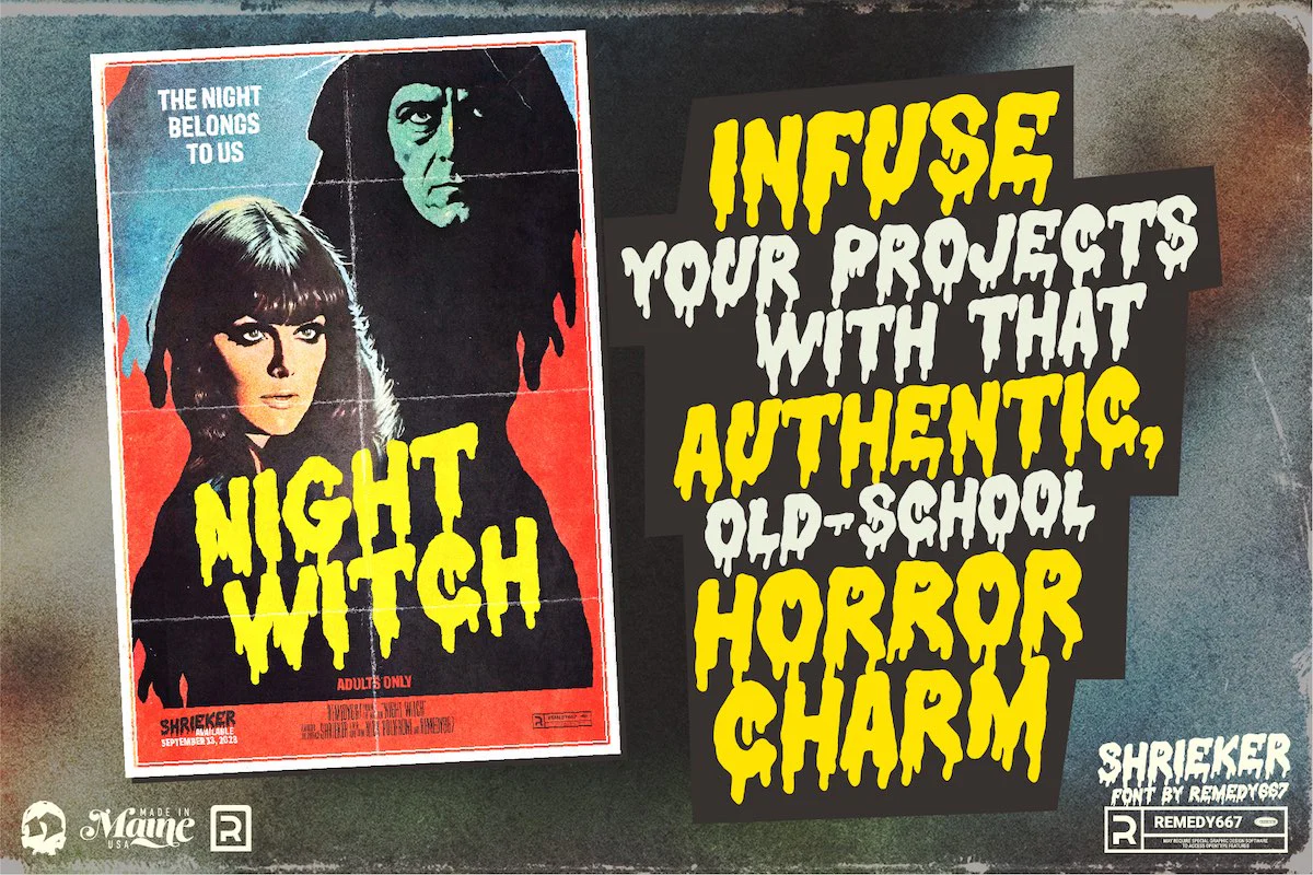 Satanic Panic Font Bundle - Image 46