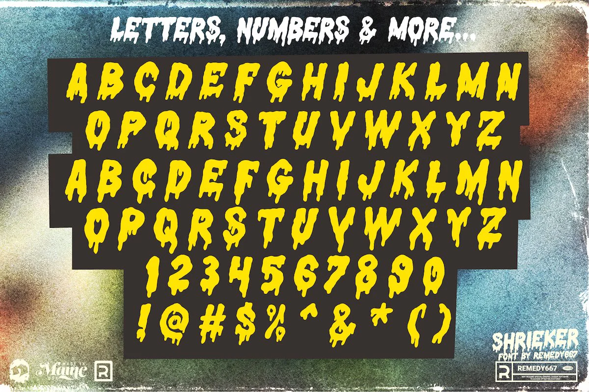 Satanic Panic Font Bundle - Image 49