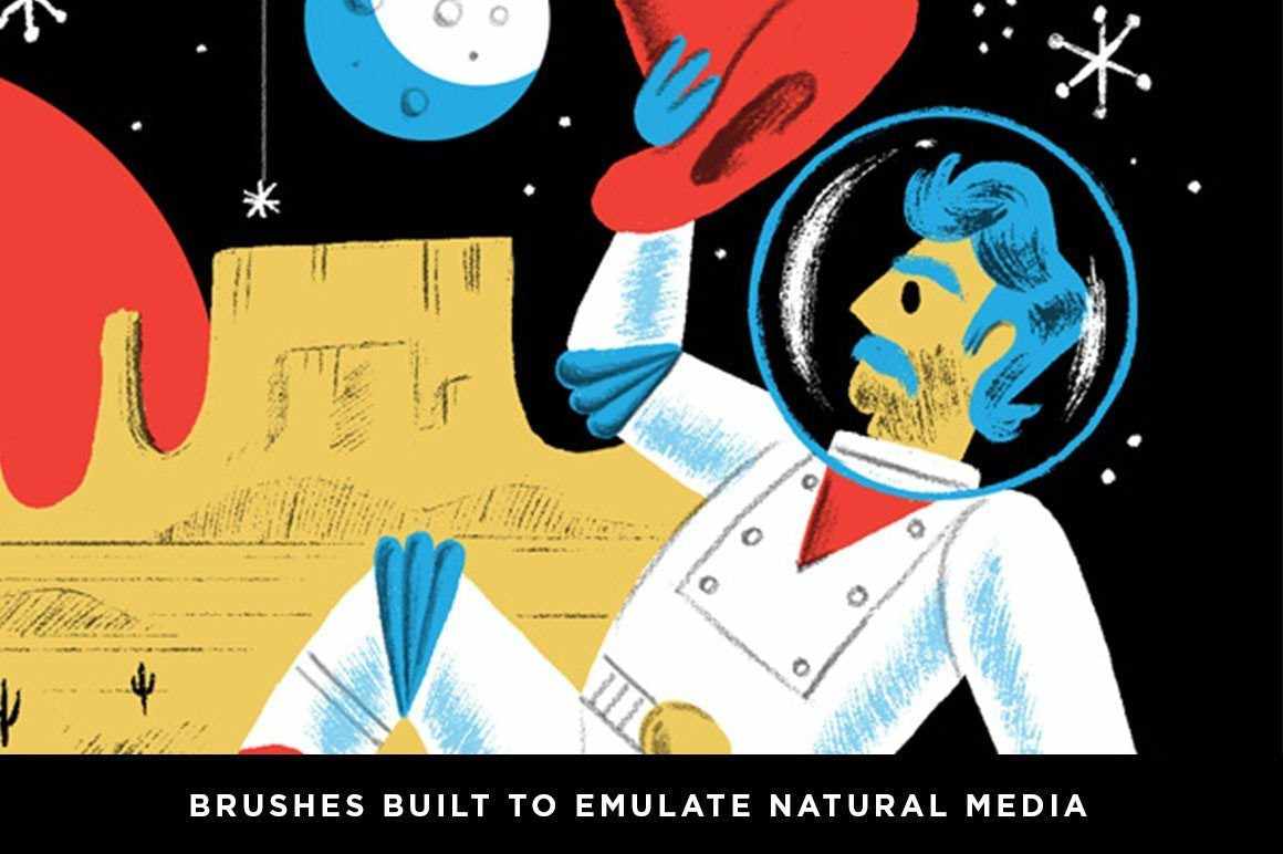 SpaceRanger Brush Pack for Procreate - Image 2