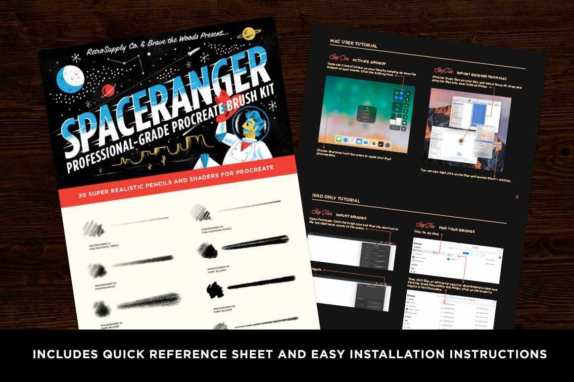 SpaceRanger Brush Pack for Procreate - Image 7