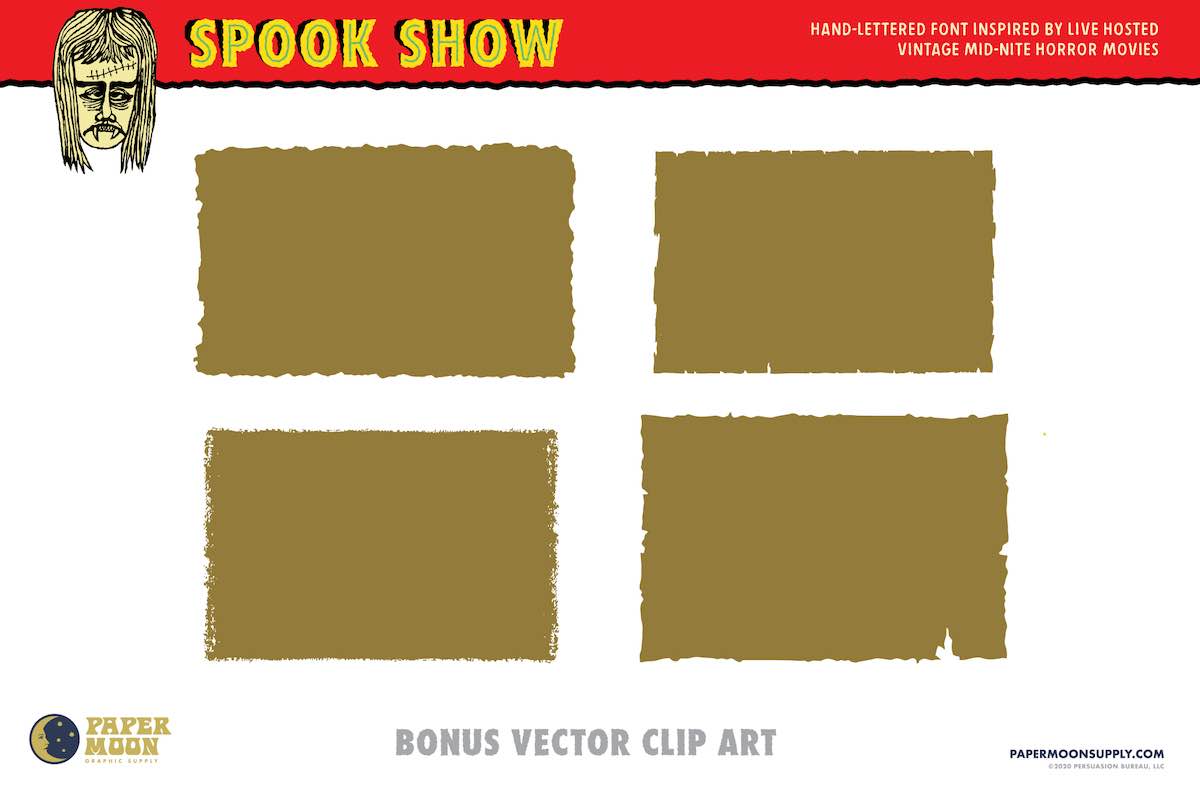 Spook Show Font & Graphics Collection - Image 16