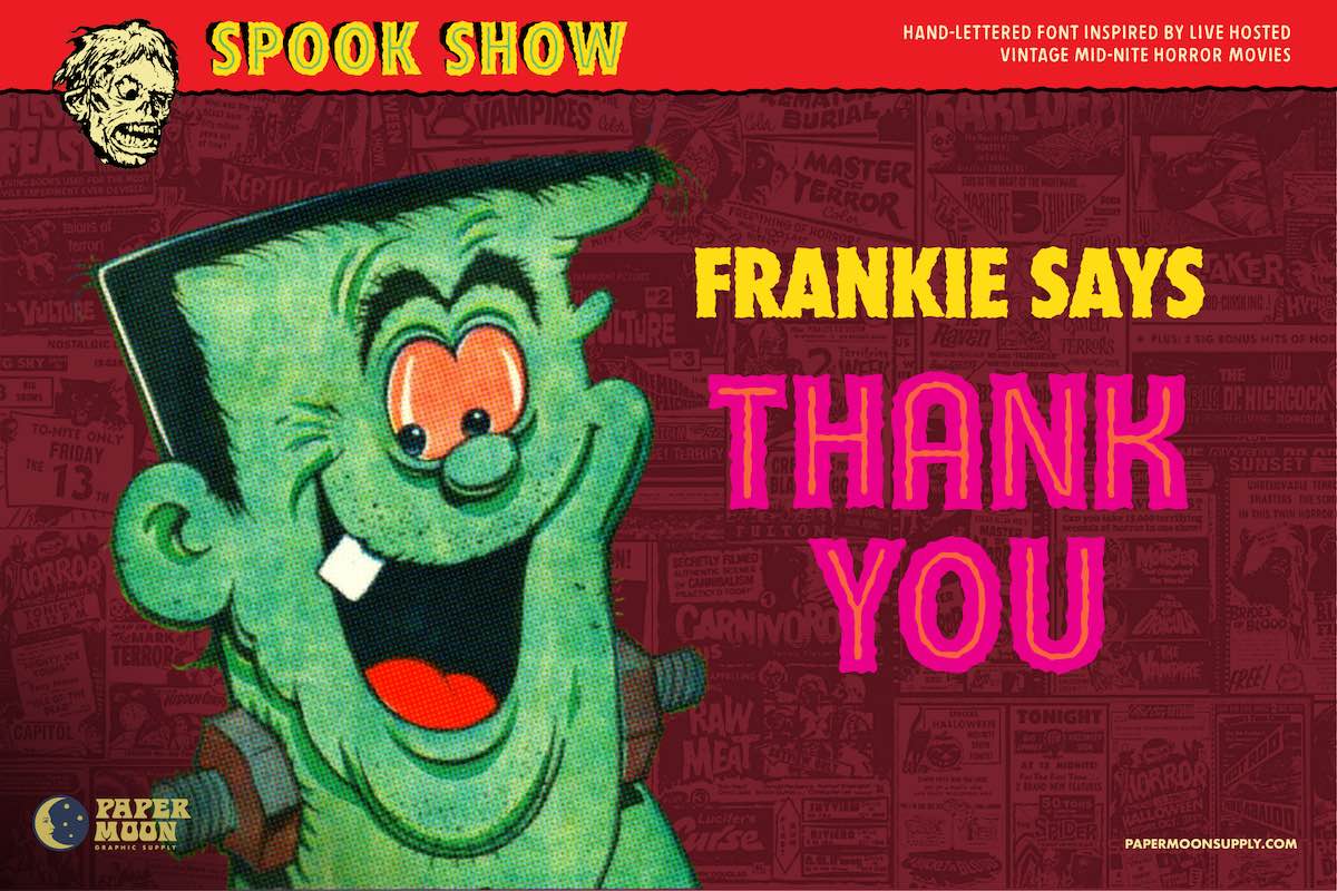 Spook Show Font & Graphics Collection - Image 17
