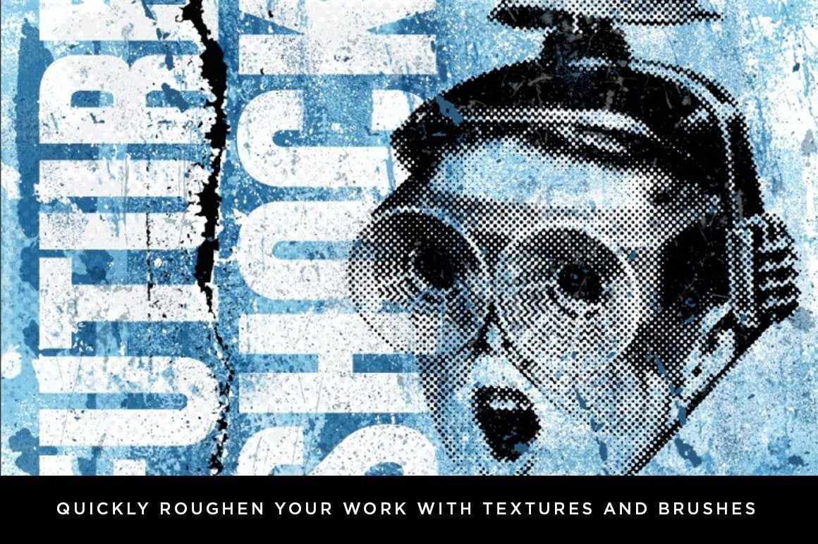 The Awesomely Organic Texture Bus Collection for Adobe Photoshop - Image 7