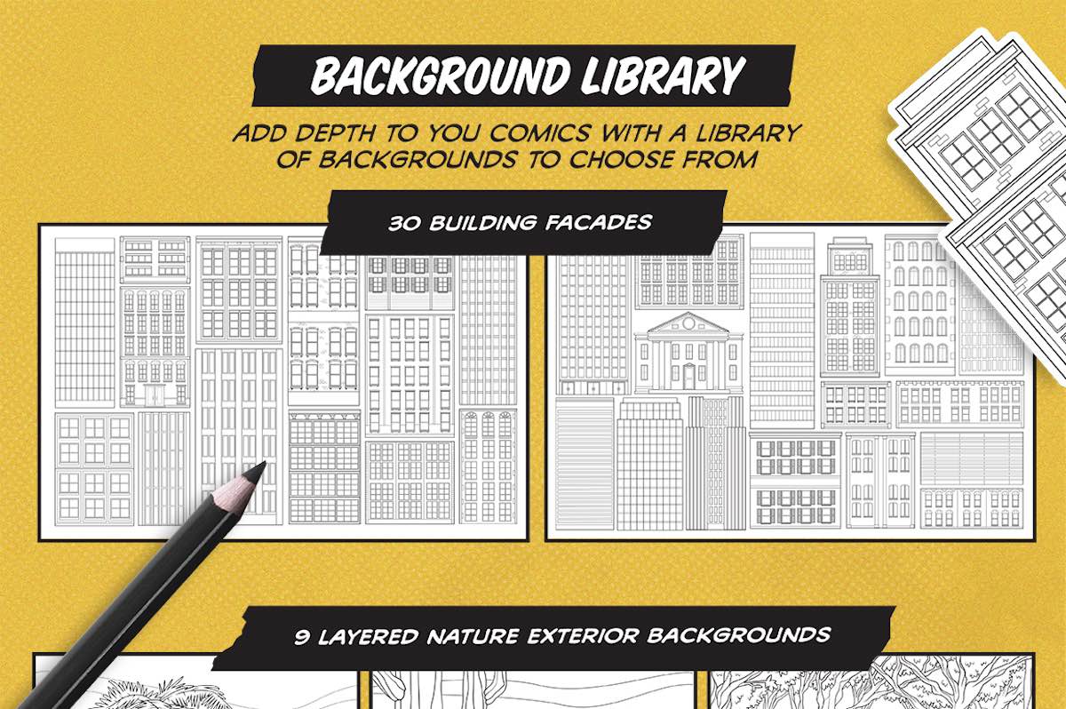 The Amazing Comic World Builder for Procreate - Image 20