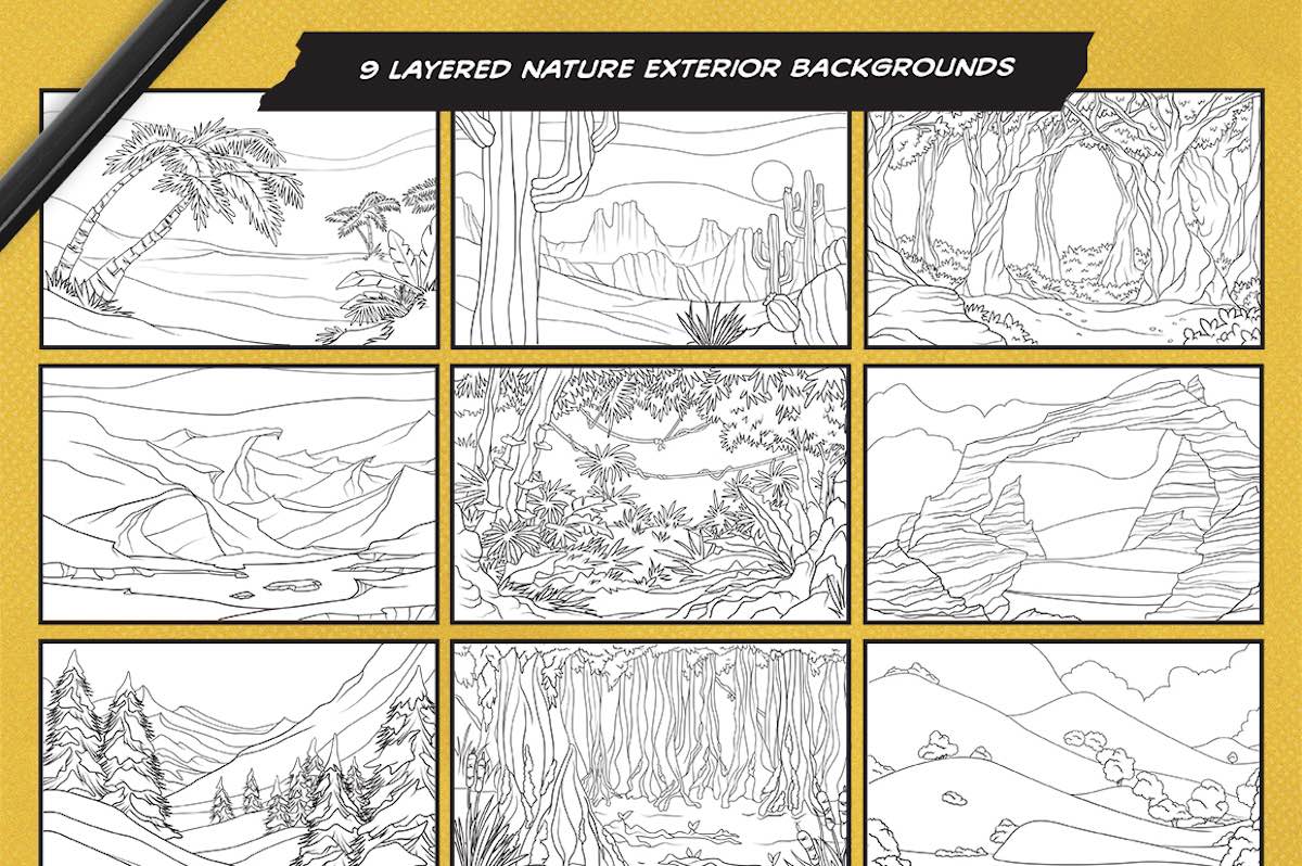 The Amazing Comic World Builder for Procreate - Image 21