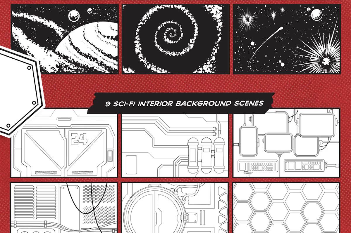 The Amazing Comic World Builder for Procreate - Image 24